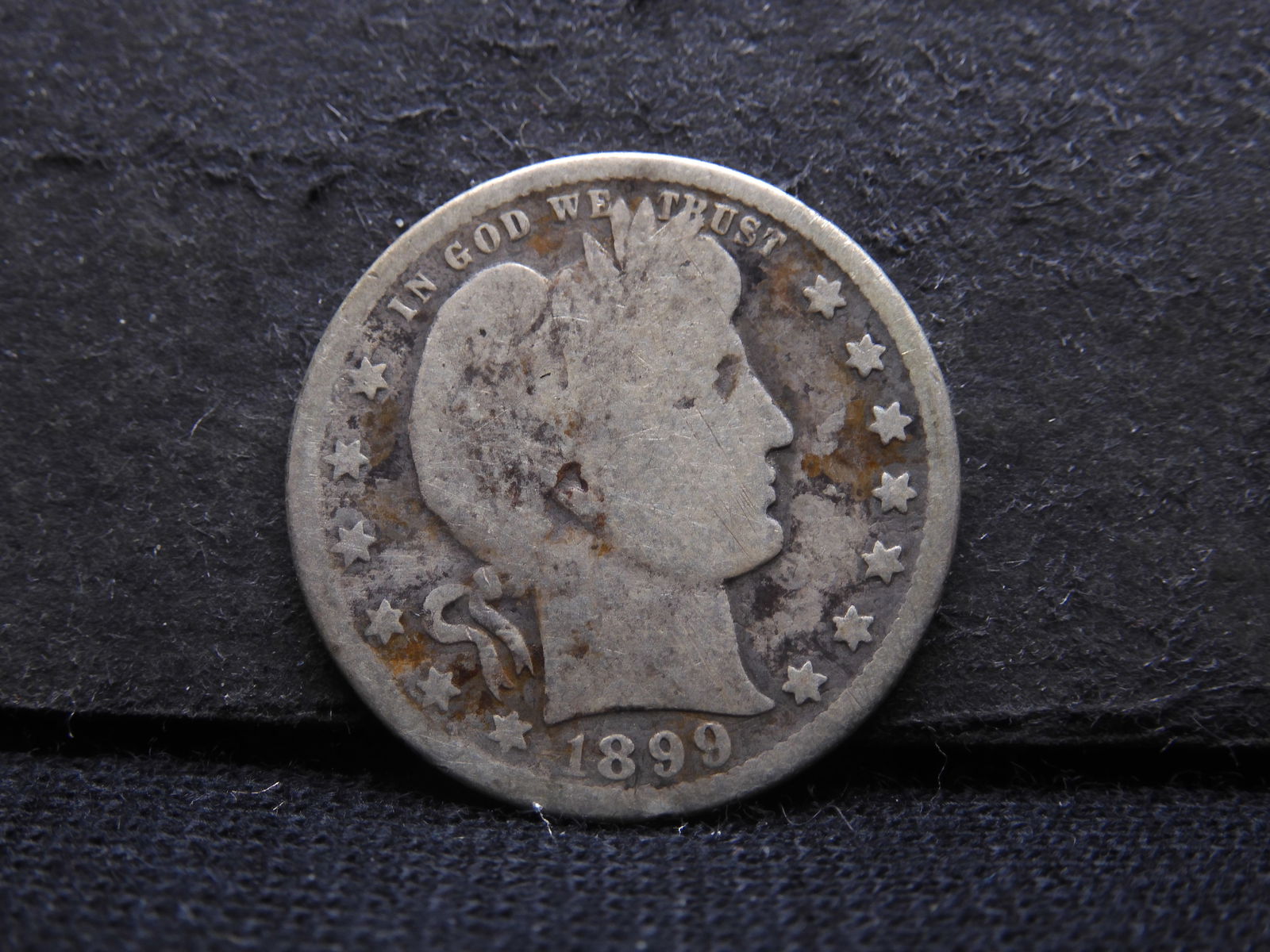 1899-O Barber Quarter - G (1 of 2)