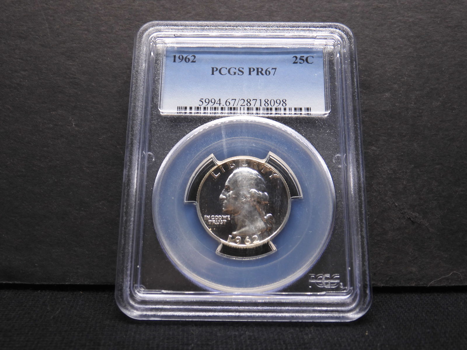 1962 Washington Quarter - PCGS PR67 (1 of 4)