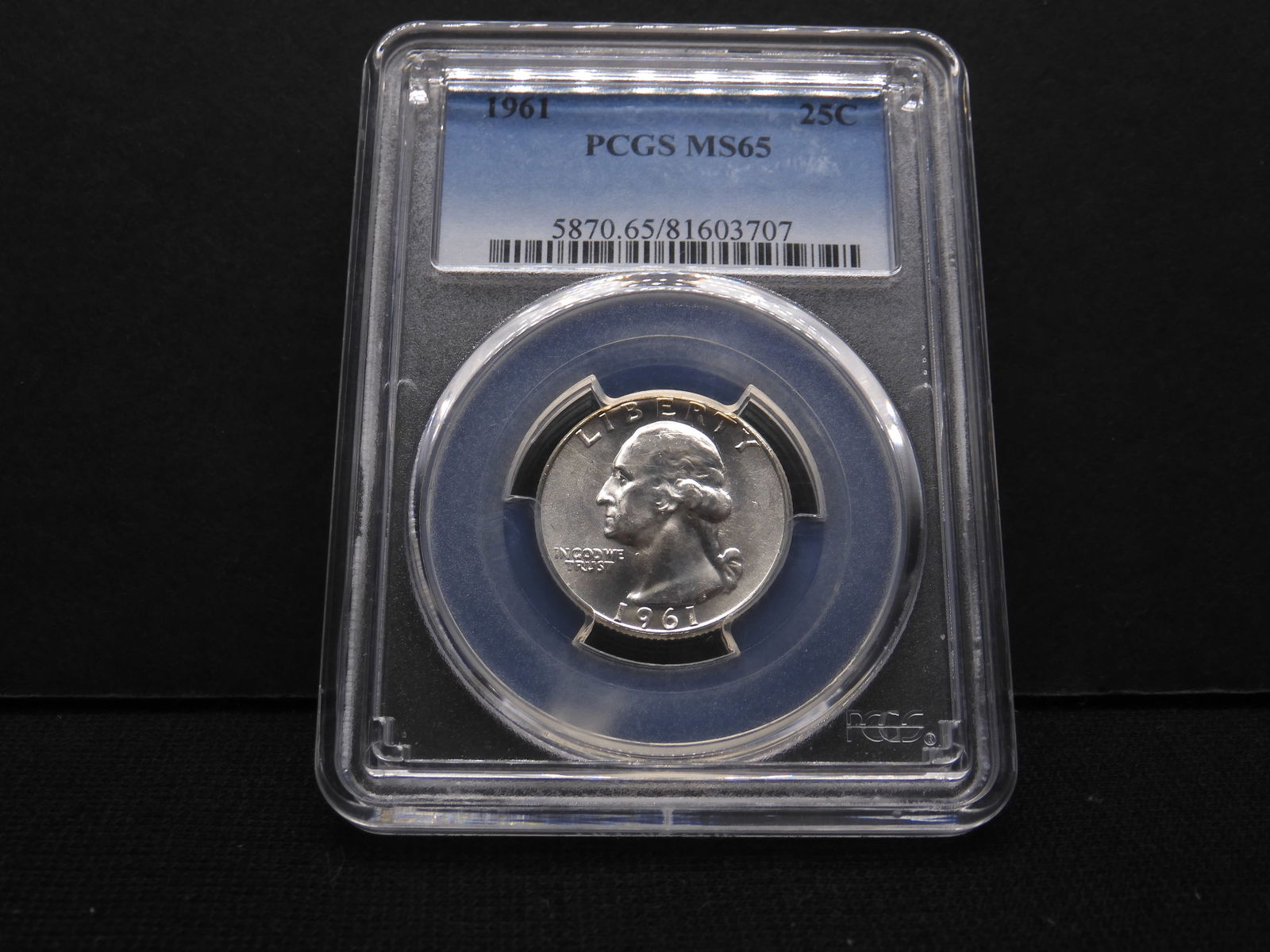 1961 Washington Quarter - PCGS MS65 (1 of 4)