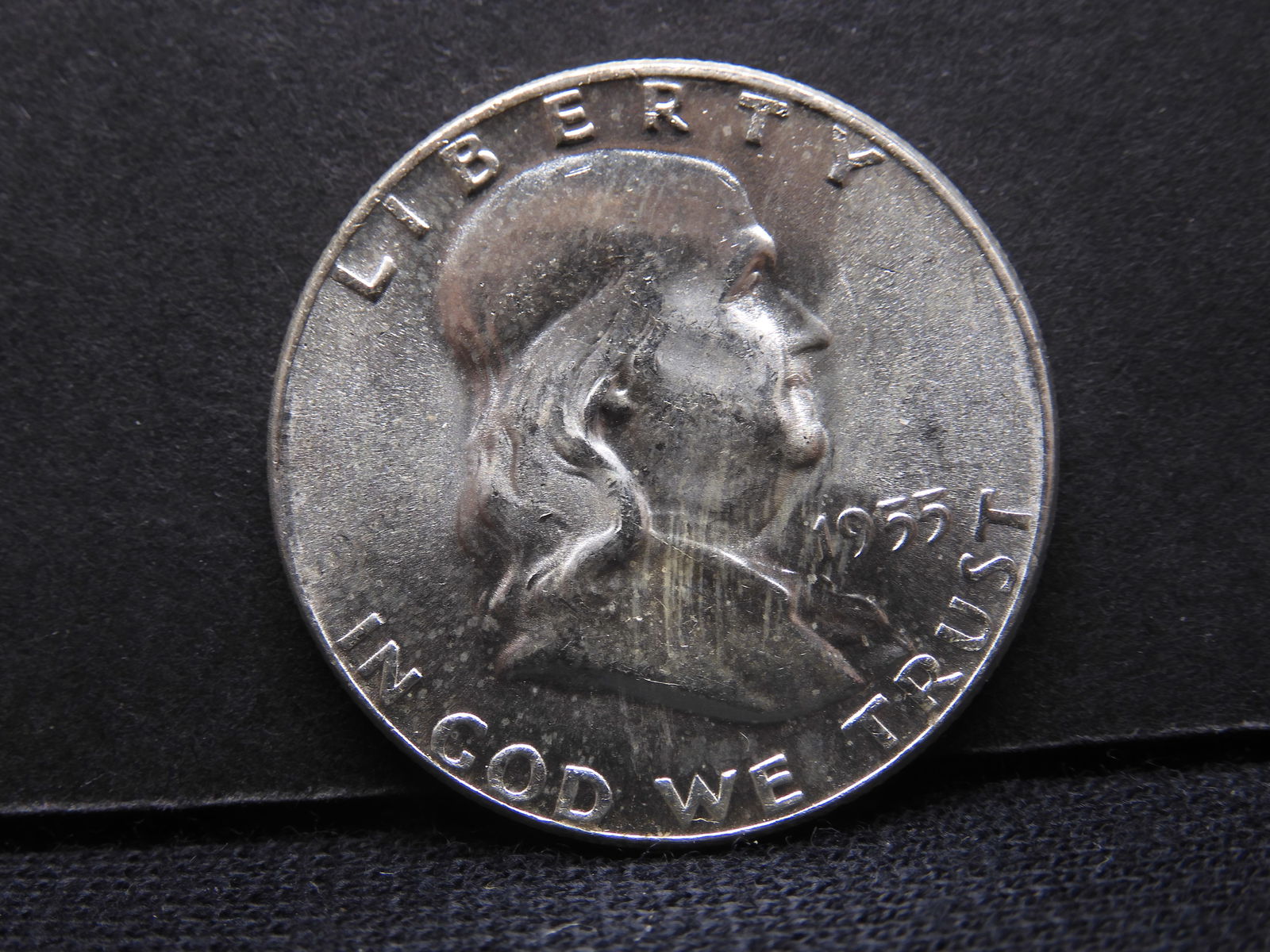 1955 Franklin Half Dollar - Bugs Bunny (1 of 2)