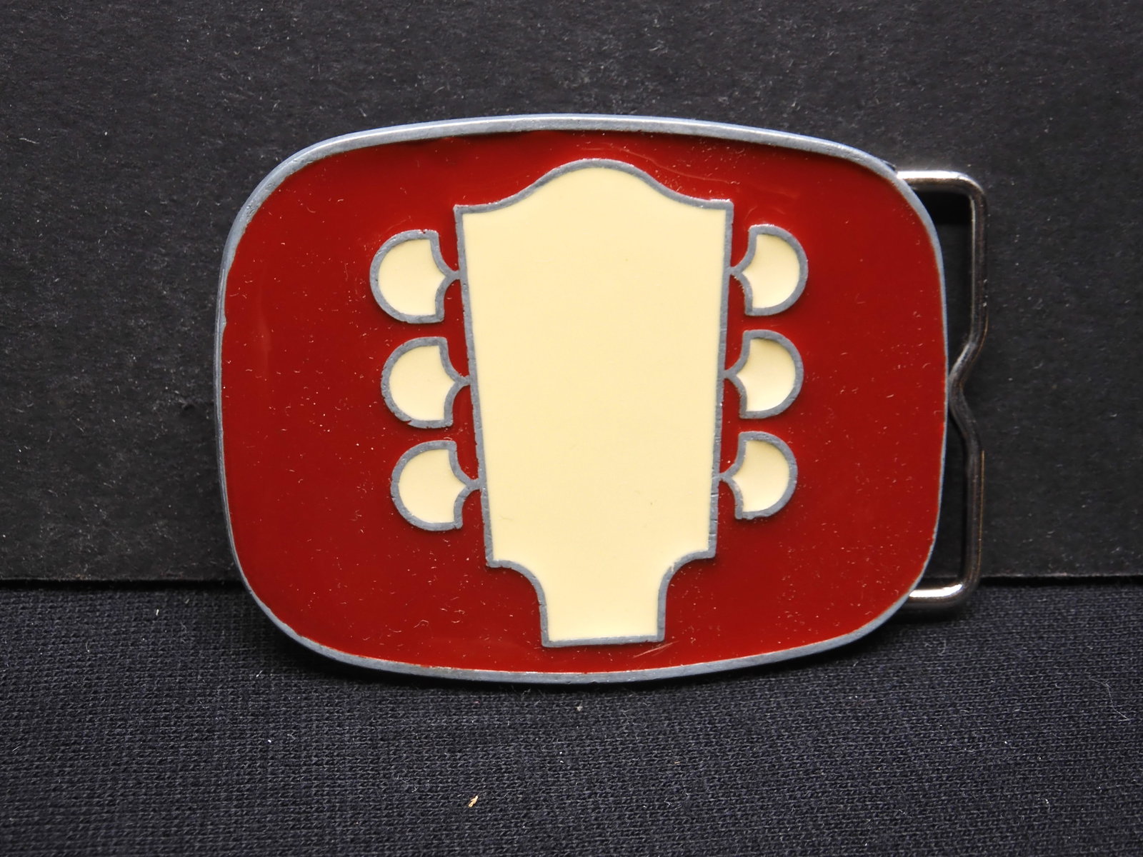 Guitar Head Belt Buckle: Guitar Head Belt Buckle