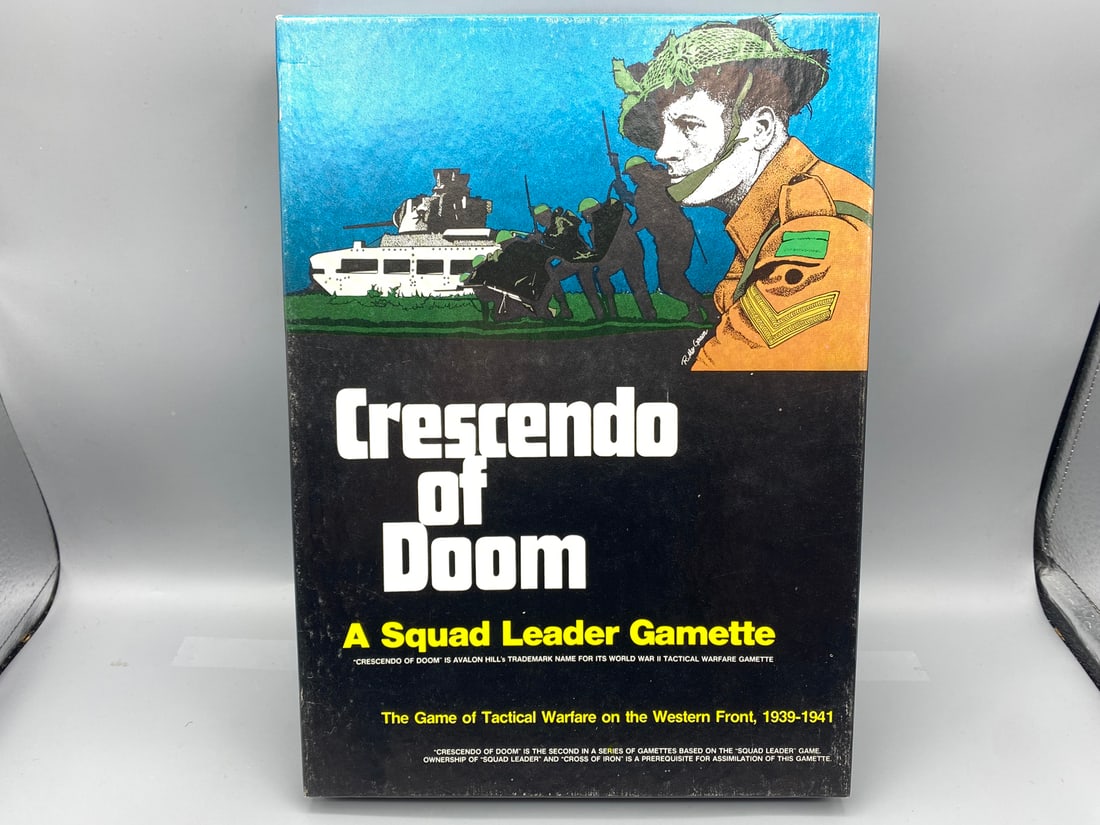 1979 Avalon Hill Crescendo of Doom Board Game - Unpunched Pieces - Unchecked for completeness: 1979 Avalon Hill Crescendo of Doom Board Game - Unpunched Pieces - Unchecked for completeness