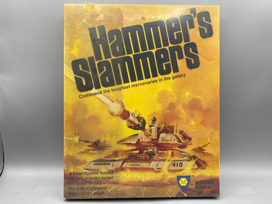 1984 Mayfair Hammer's Slammers #509 Board Game -Sealed (1 of 3)
