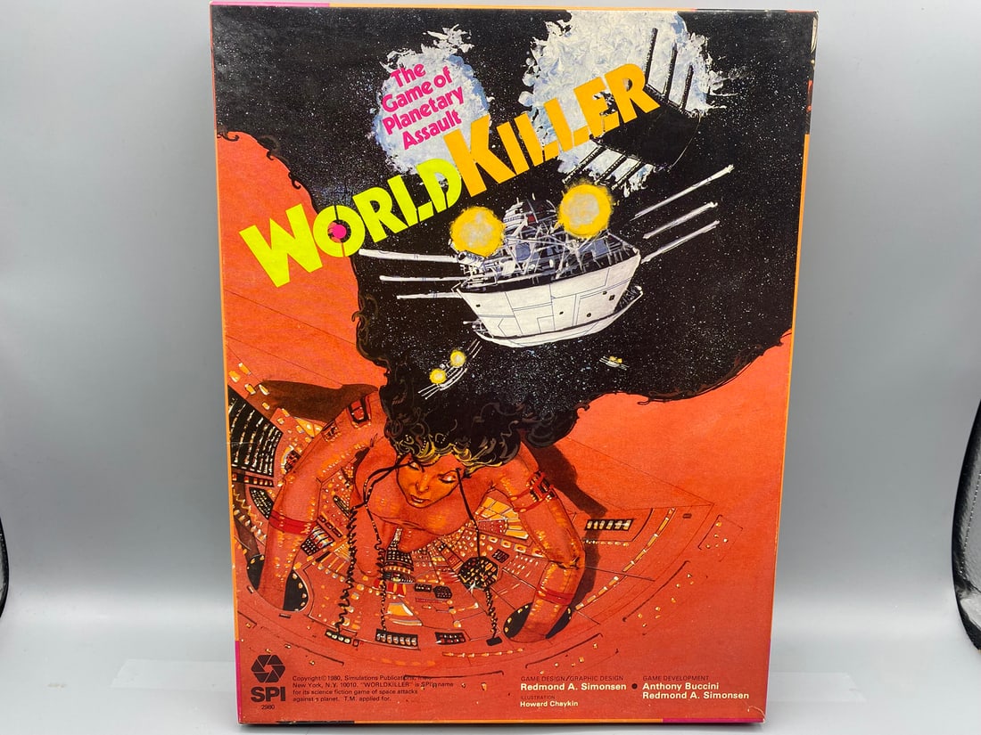 1980 SPI WorldKiller #2980 Board Game - Unpunched - Unchecked for completeness: 1980 SPI WorldKiller #2980 Board Game - Unpunched - Unchecked for completeness