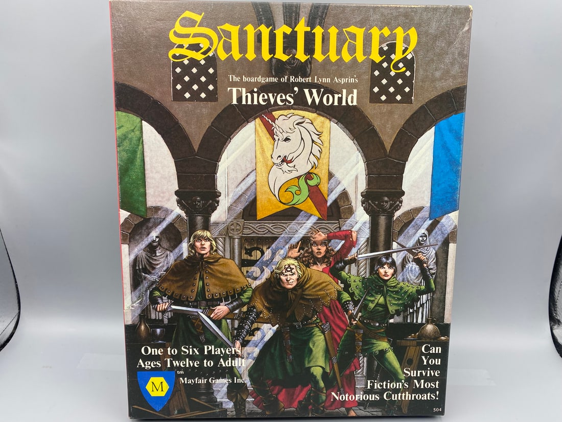 1982 Mayfair Sanctuary #504 Board Game - Unpunched - Unchecked for completeness: 1982 Mayfair Sanctuary #504 Board Game - Unpunched - Unchecked for completeness