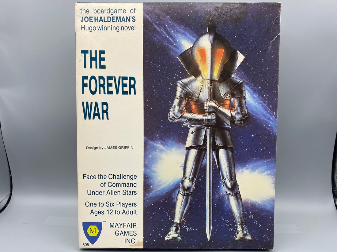 1983 Mayfair The Forever War #505 Board Game - Unpunched - Unchecked for completeness: 1983 Mayfair The Forever War #505 Board Game - Unpunched - Unchecked for completeness