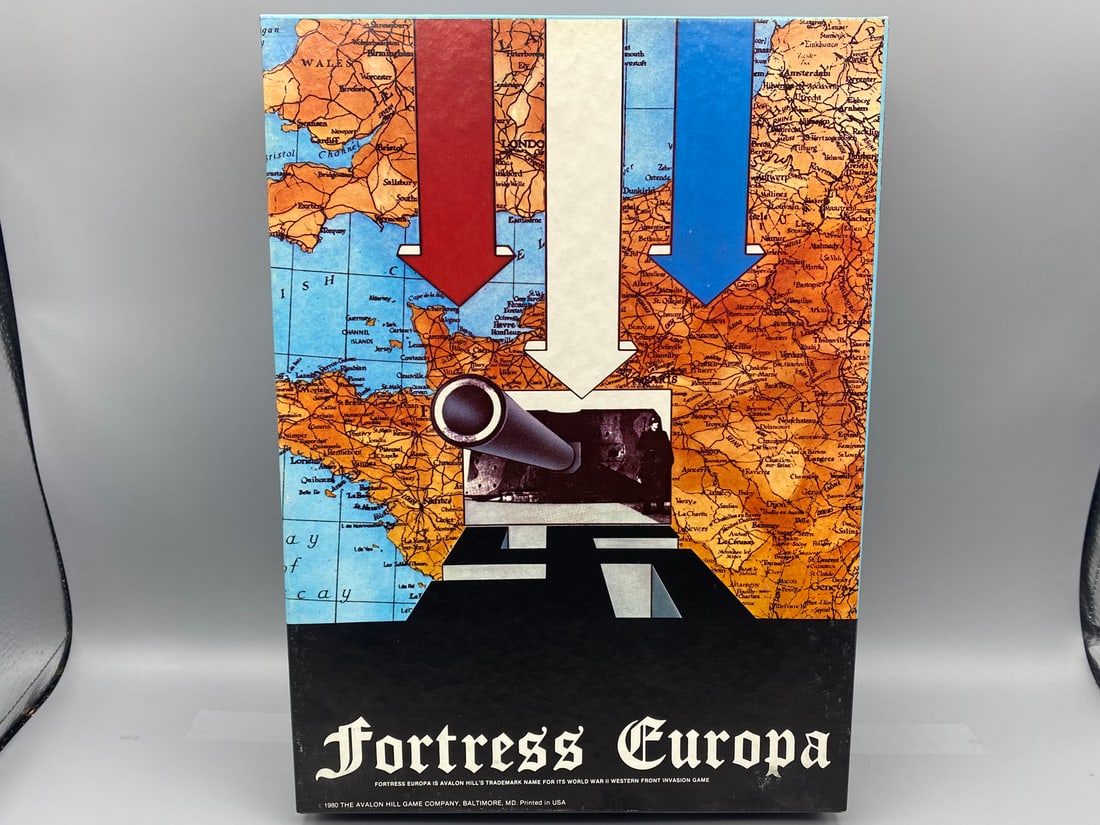 1980 Avalon Hill Fortress Europa Board Game - Unpunched - Unchecked for completeness: 1980 Avalon Hill Fortress Europa Board Game - Unpunched - Unchecked for completeness