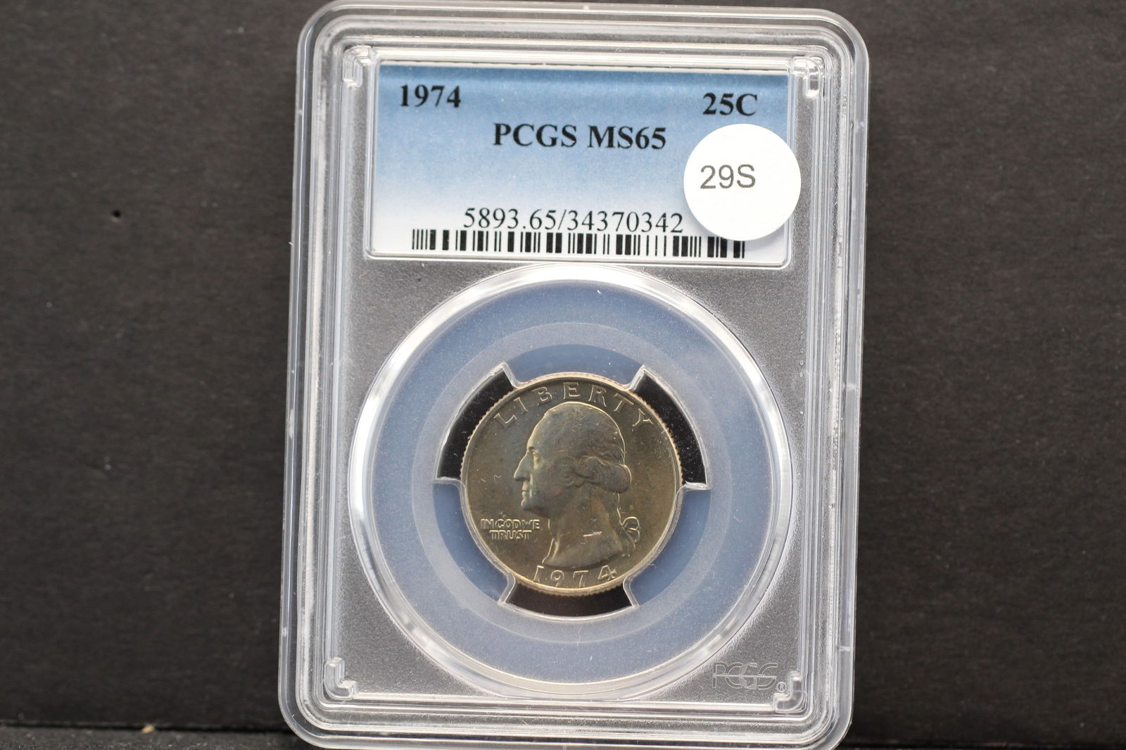 1974 Washington Quarter PCGS MS65 (1 of 4)