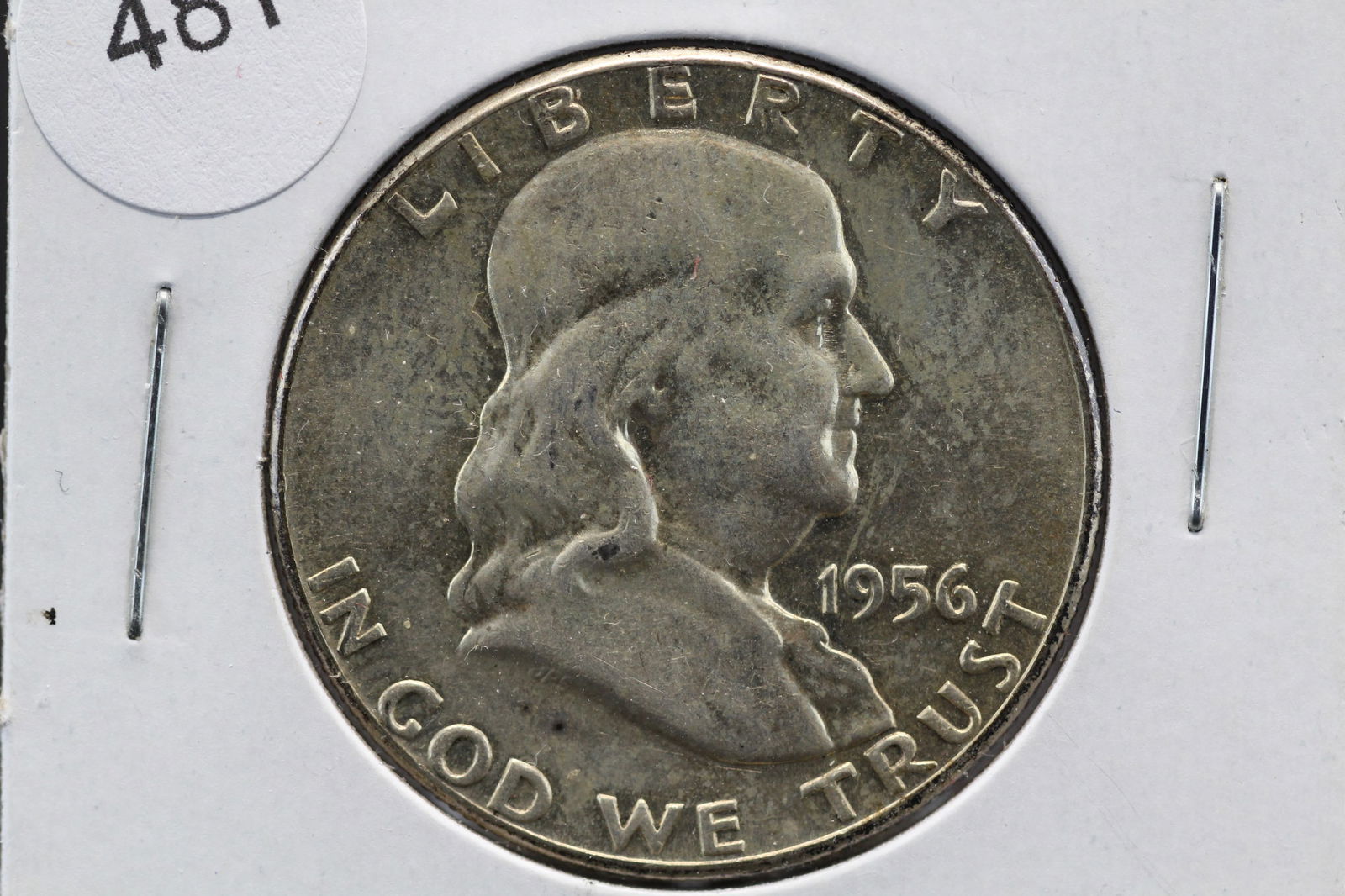 1956 Type 1 Franklin Half Dollar 90% Silver (1 of 3)