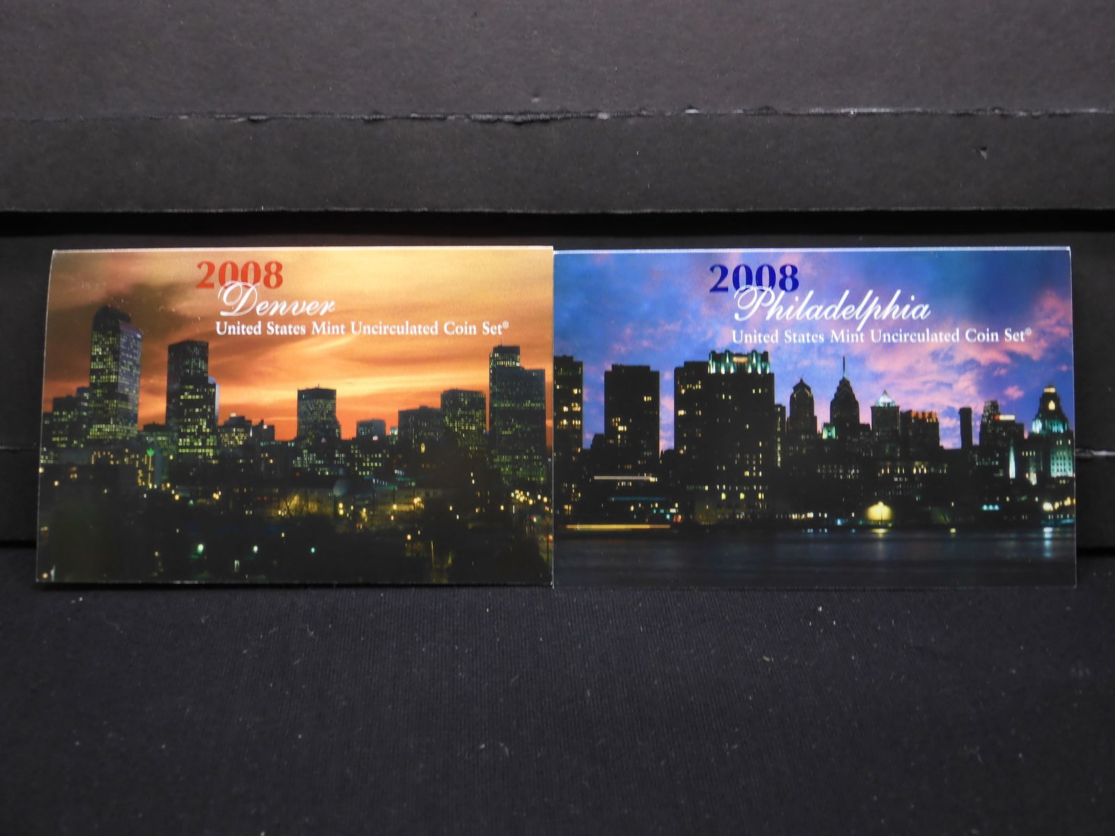 2008-P+D U.S. Mint Uncirculated Set in Original Box (1 of 7)