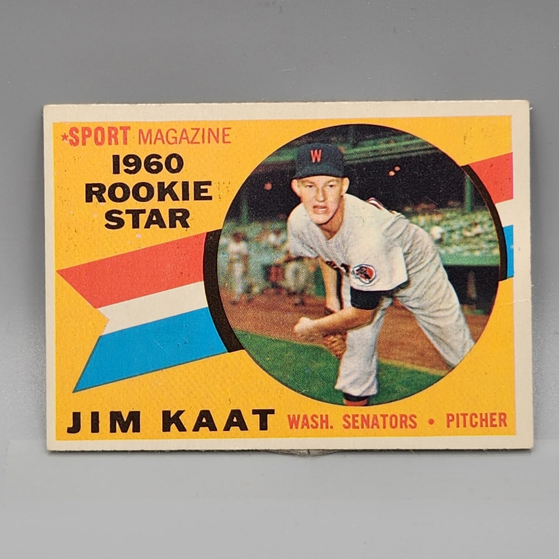 1960 Topps Jim Kaat #136 Rookie (1 of 2)