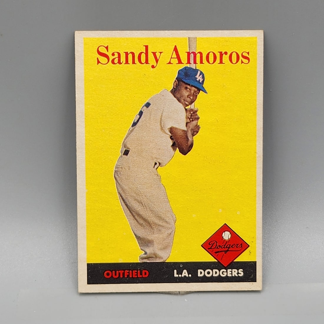 1958 Topps Sandy Amoros #93 (1 of 2)