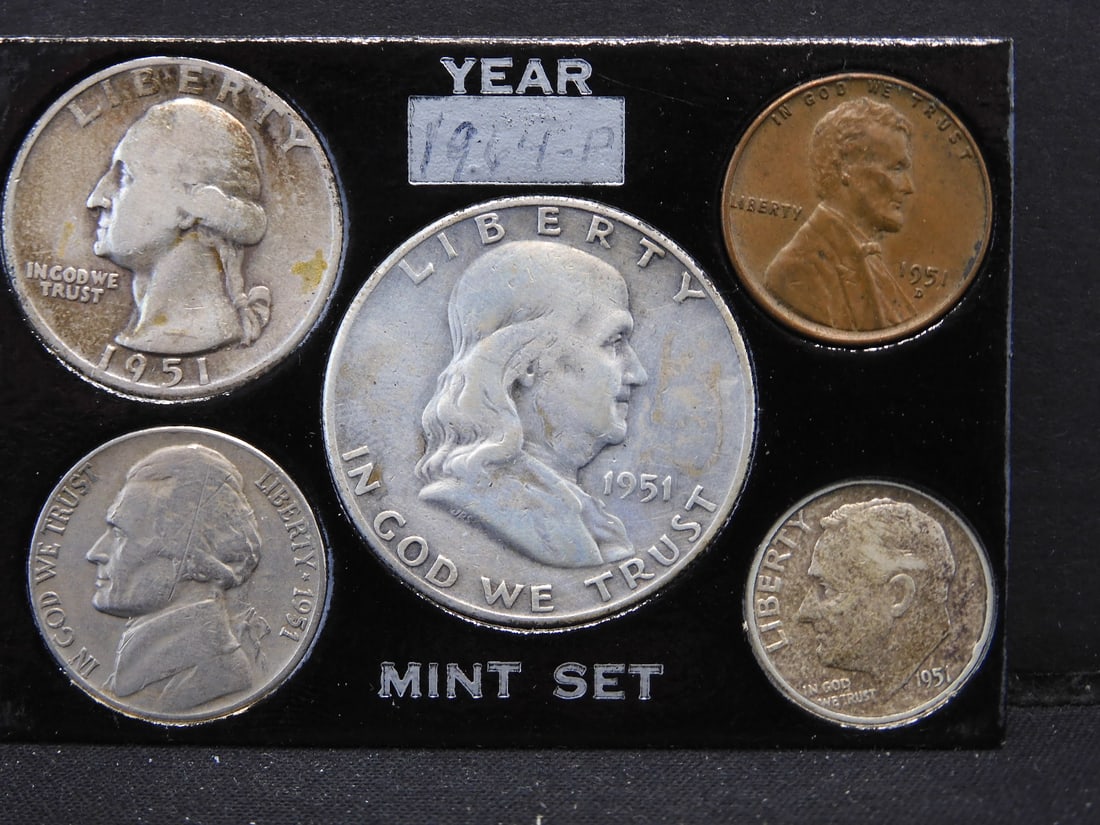 1951 Silver Year Set (1 of 3)