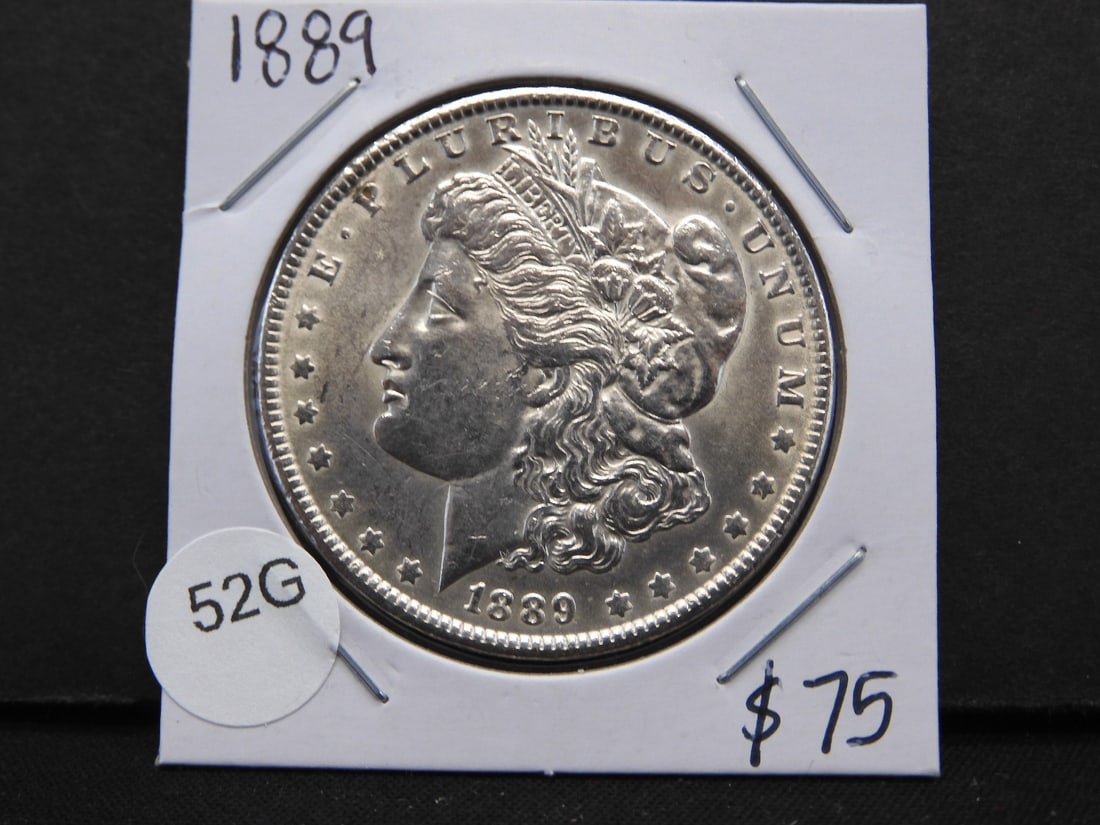 1889 Morgan Dollar, High Grade, LUSTER (1 of 3)