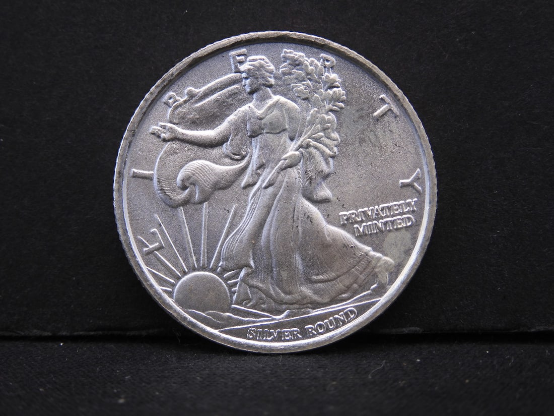 Walker 1/2 oz .999 silver: Walker 1/2 oz .999 silver