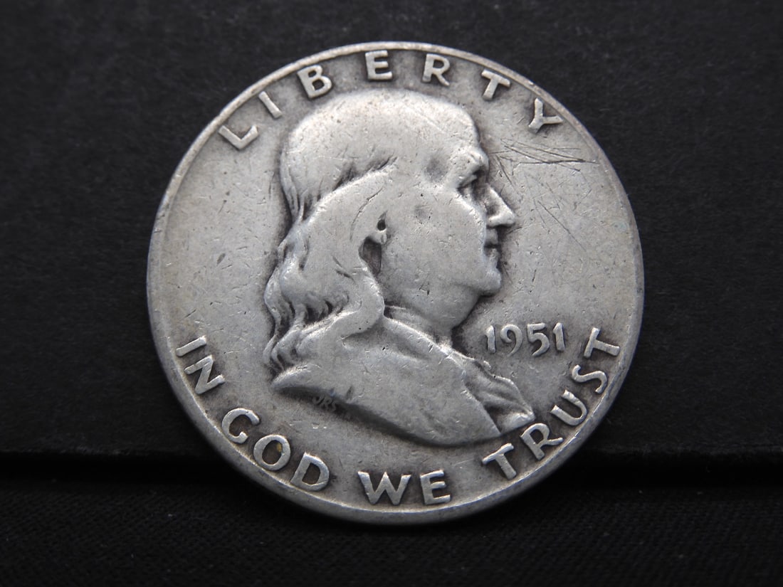 1951-D Franklin Half Dollar: 1951-D Franklin Half Dollar