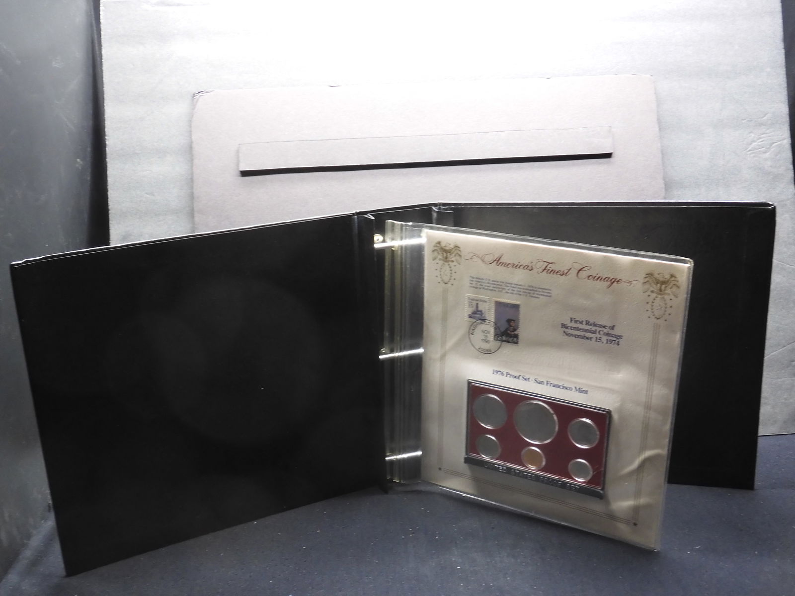 1976 - Bicentennial Proof Set - San Francisco Mint (6 Coins) w/ Binder (1 of 6)