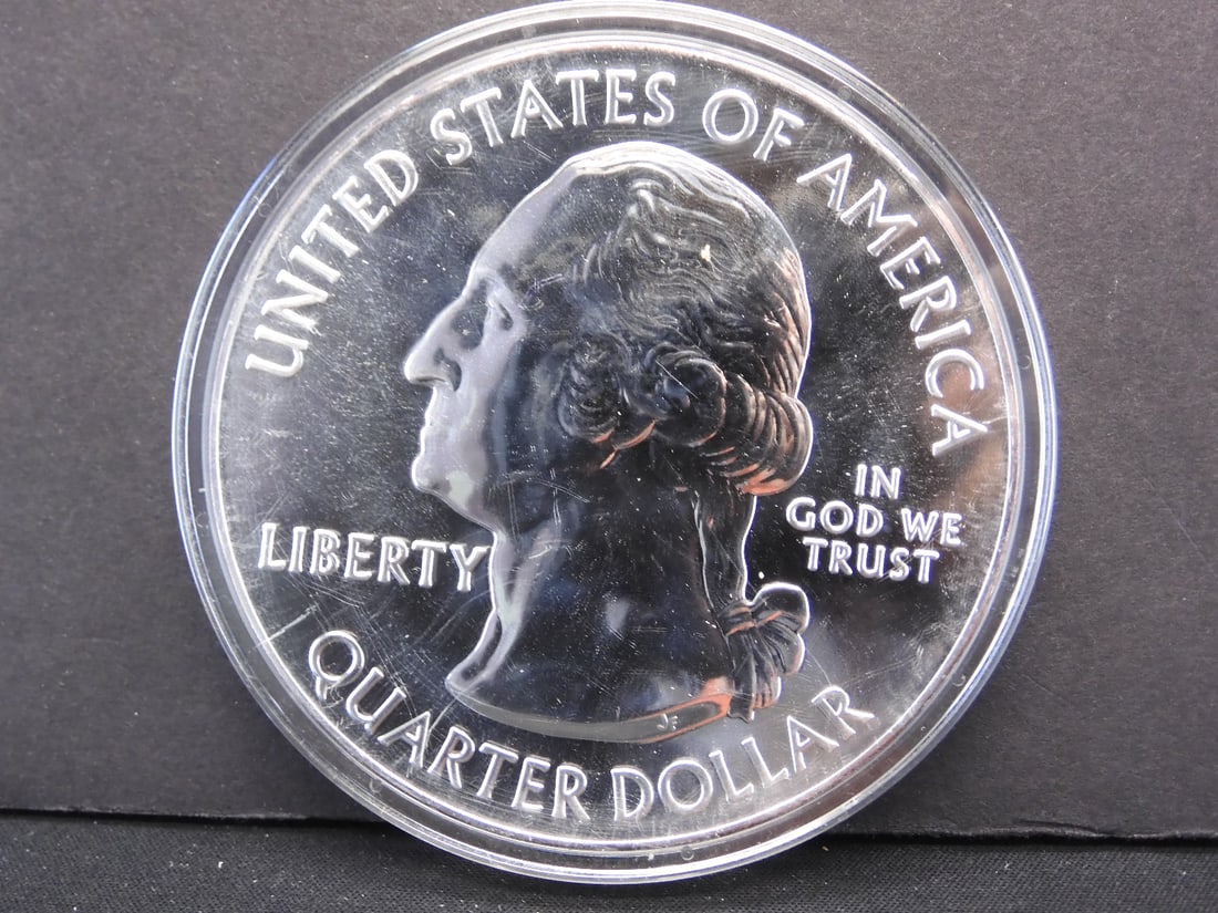 2010 Arizona 5.0 oz .999 Fine Silver State Quarter Medallion (1 of 3)