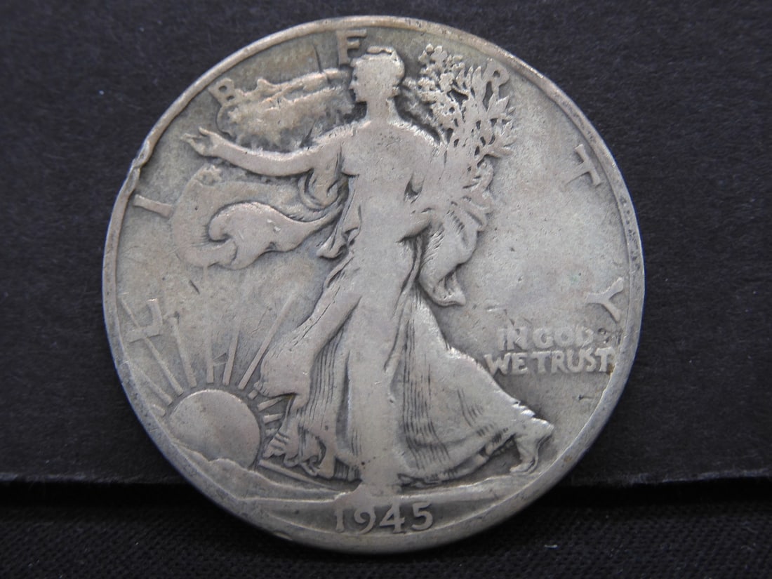 1945 Walking Liberty Half Dollar: 1945 Walking Liberty Half Dollar
