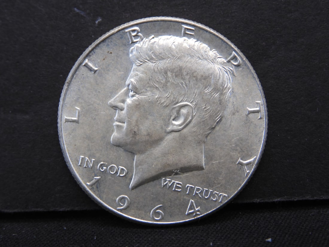 1964 Kennedy Half Dollar 90% Silver: 1964 Kennedy Half Dollar 90% Silver