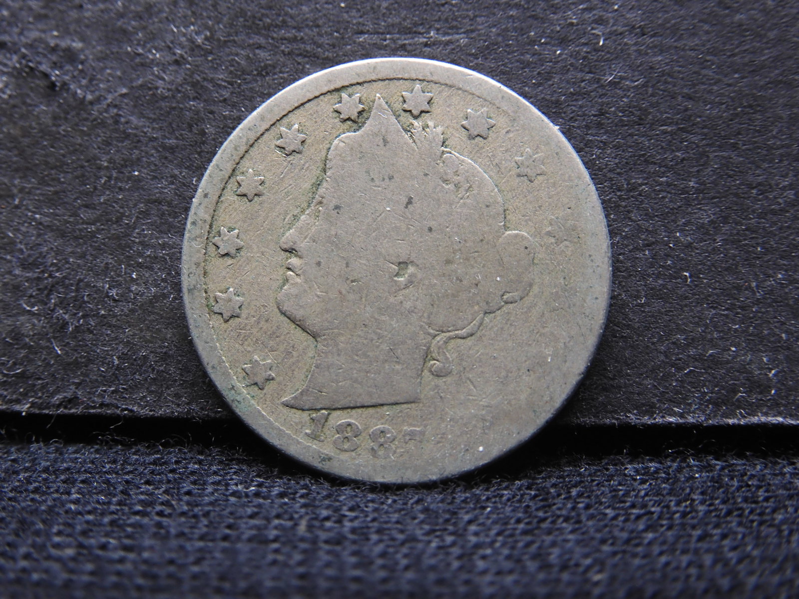 1887 Liberty Head V Nickel: 1887 Liberty Head V Nickel