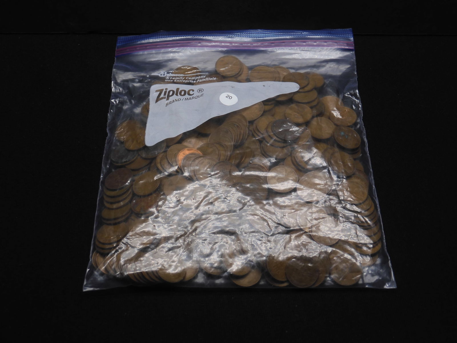 400 Unsearched Wheat Cents (1 of 5)
