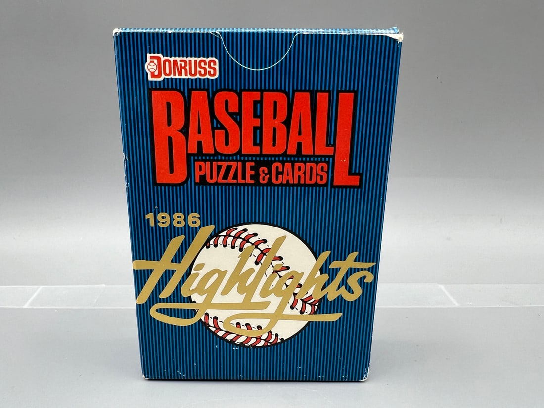 1986 Donruss Highlights Baseball Sealed Complete Box Set - Bo Jackson, Jose Canseco (1 of 3)