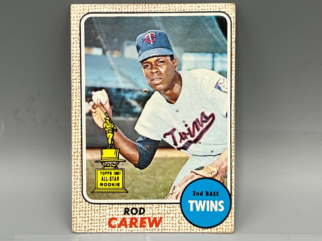 1968 Topps Rod Carew 2nd Year Card #80 (1 of 2)