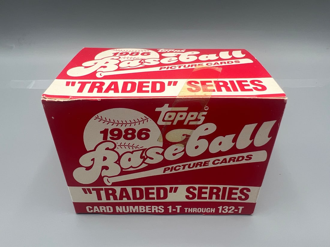 1986 Topps Traded Baseball Sealed Set - Rookies of Barry Bonds, Bo Jackson, Jose Canseco (1 of 2)