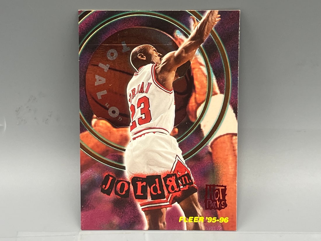 1995-96 Fleer Hot Packs Michael Jordan Total "O" #2 (1 of 2)