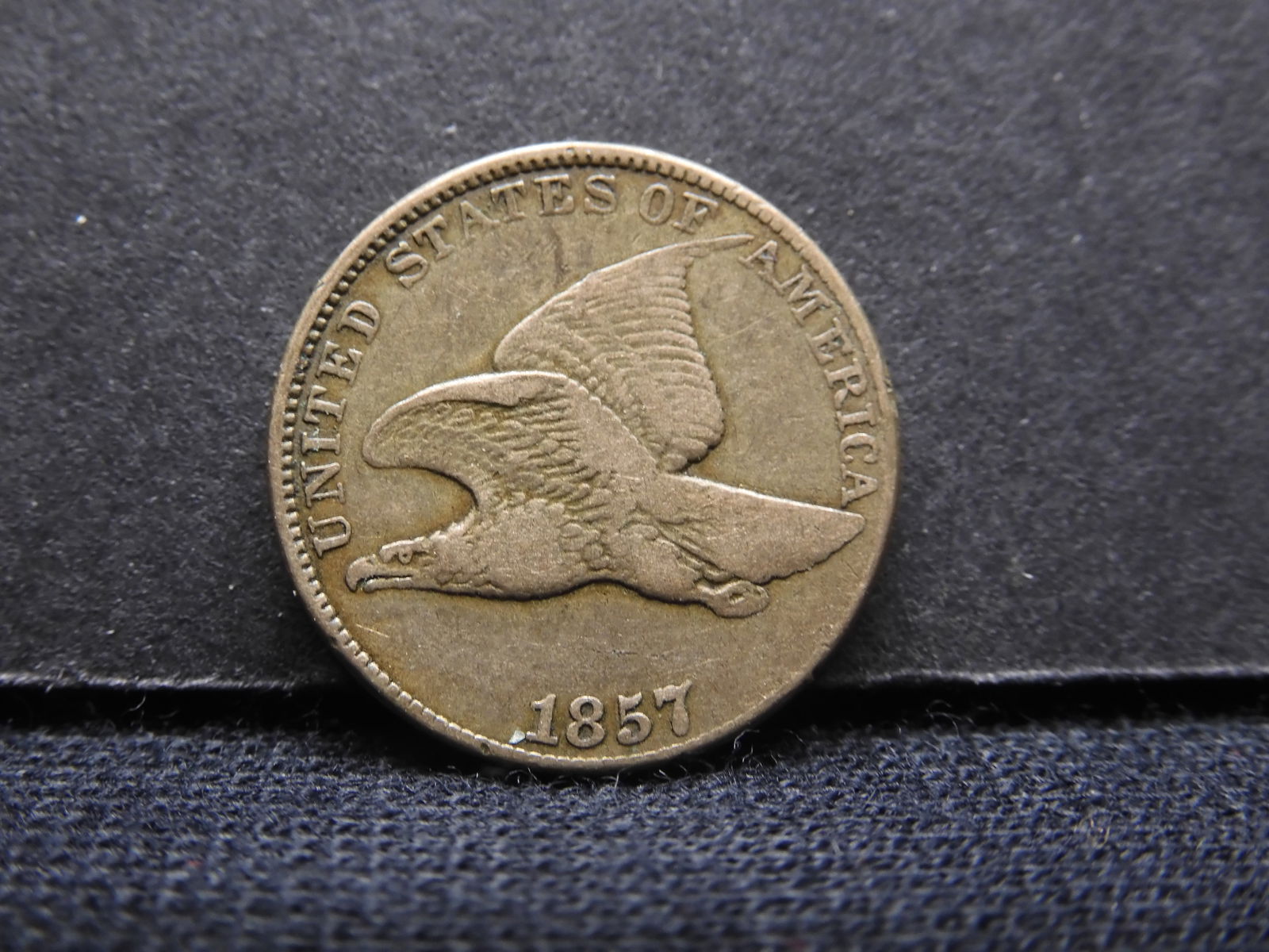 1857 F.E. Flying Eagle Cent - VF-XF (1 of 2)