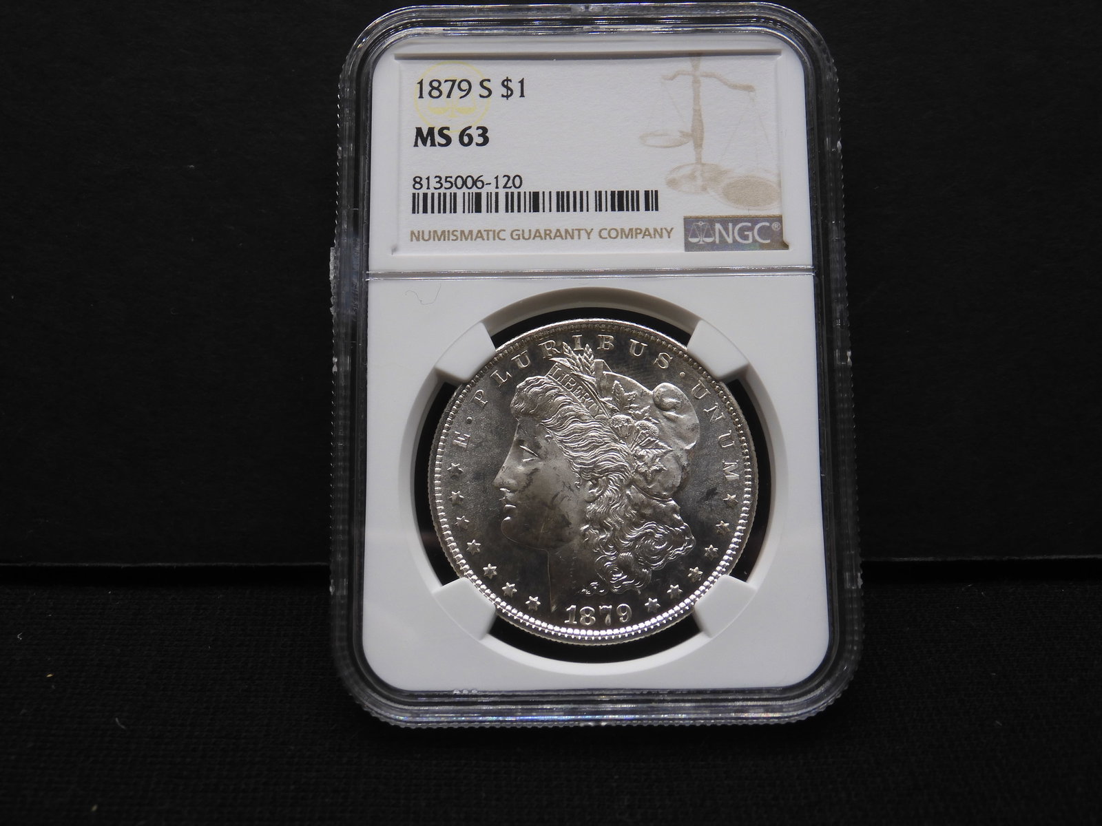 1879-S Morgan Silver Dollar - NGC MS63 (1 of 4)