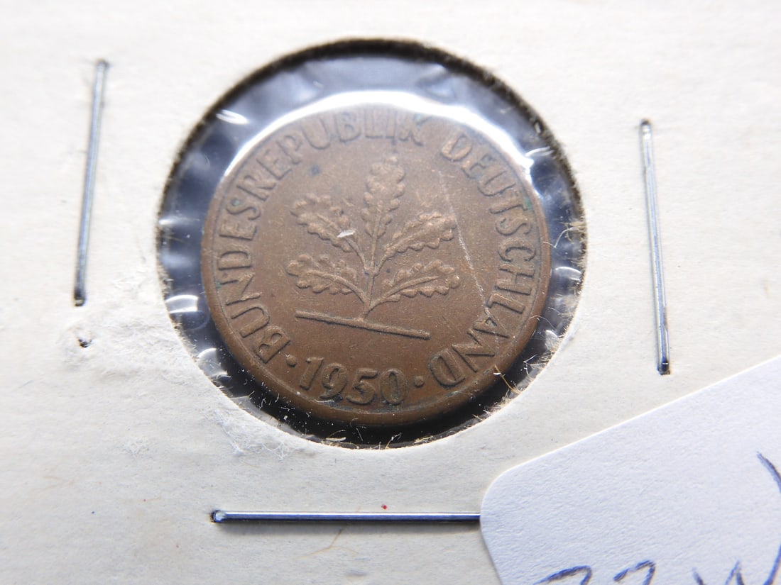 1950 - Germany - 1 Pfennig (1 of 3)