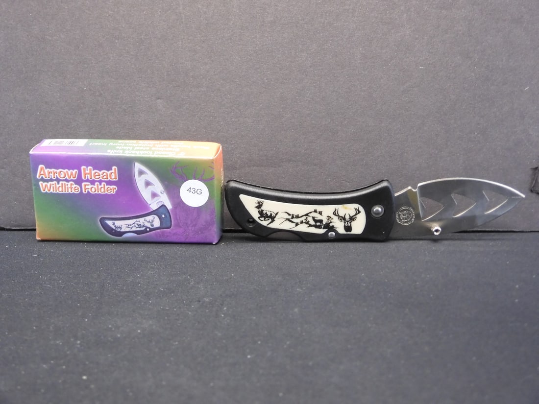 Frost Cutlery Arrow Head Wildlife Folder. NEW (1 of 5)