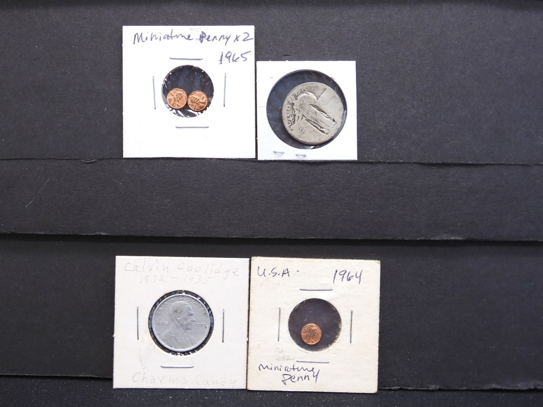 4 American Coins/Tokens (1 of 5)