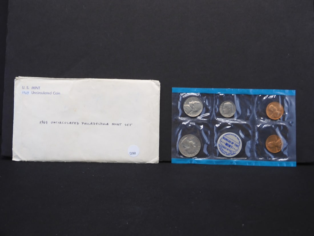 1969P US Mint Unc. Set (1 of 3)
