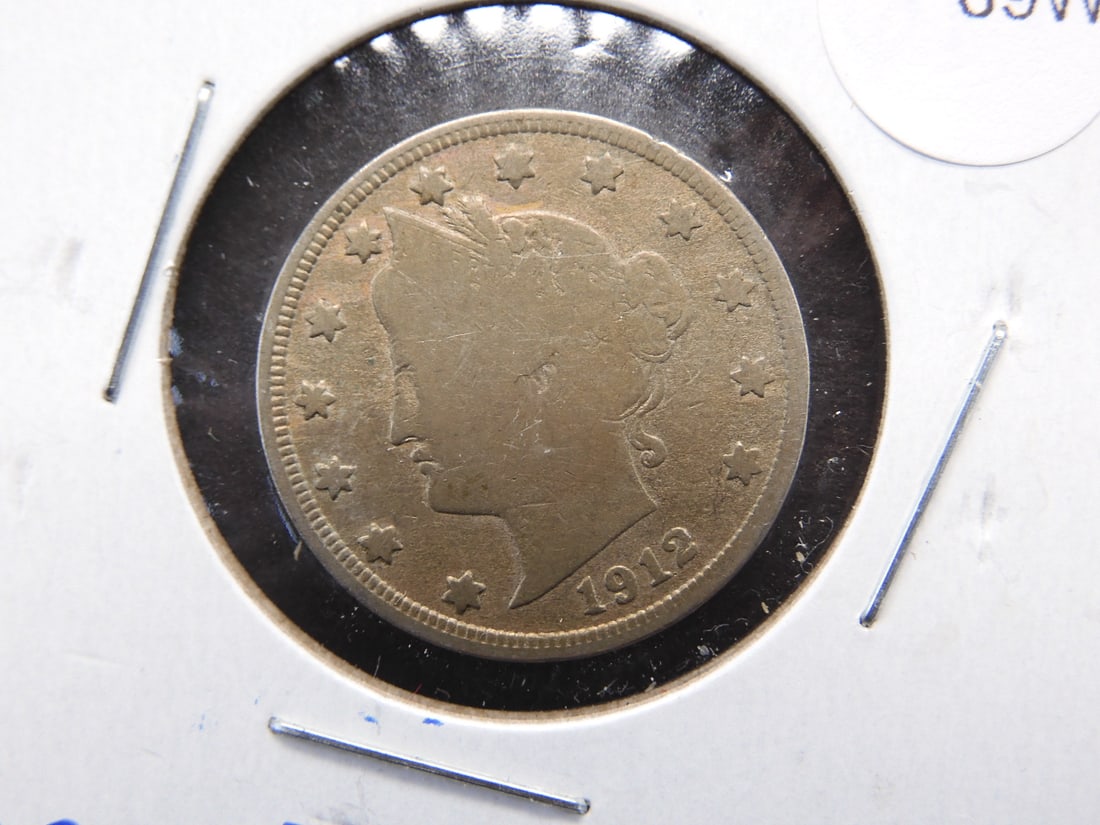 1912 Liberty Head V Nickel: 1912 Liberty Head V Nickel