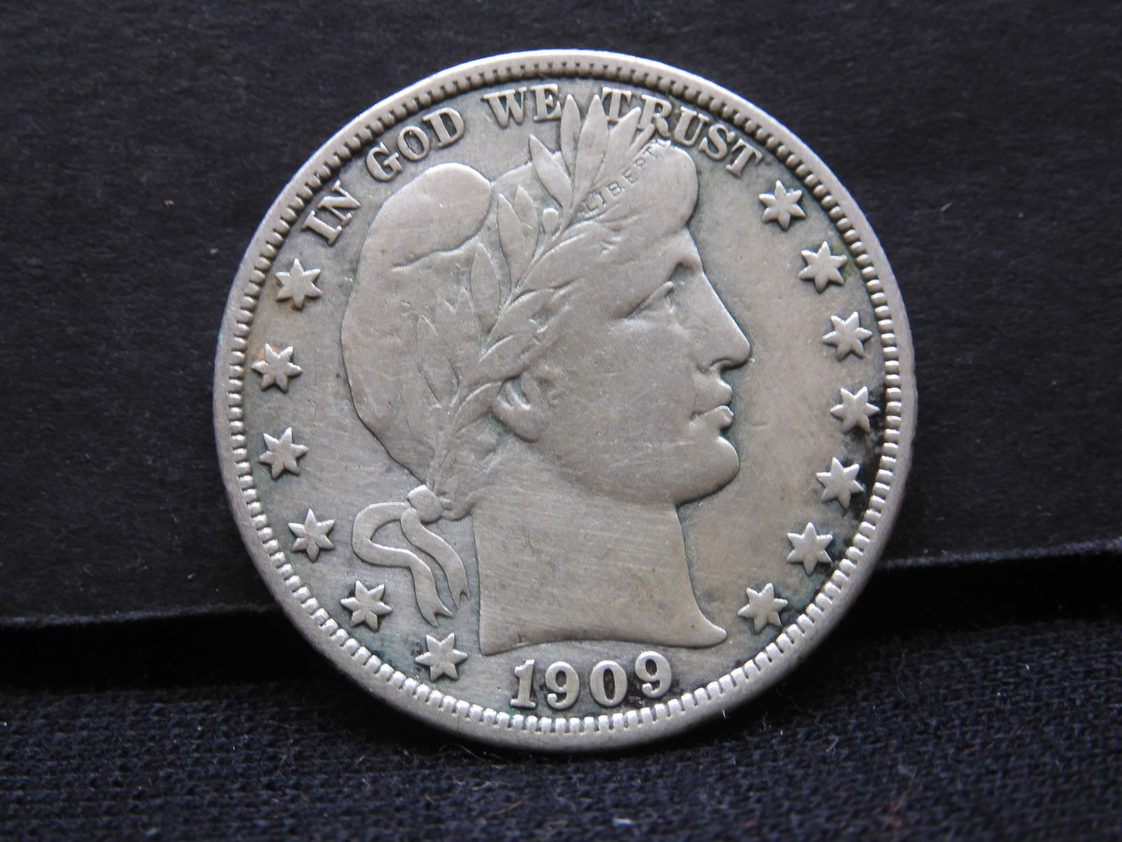 1909 Barber Half Dollar - FULL LIBERTY (1 of 2)