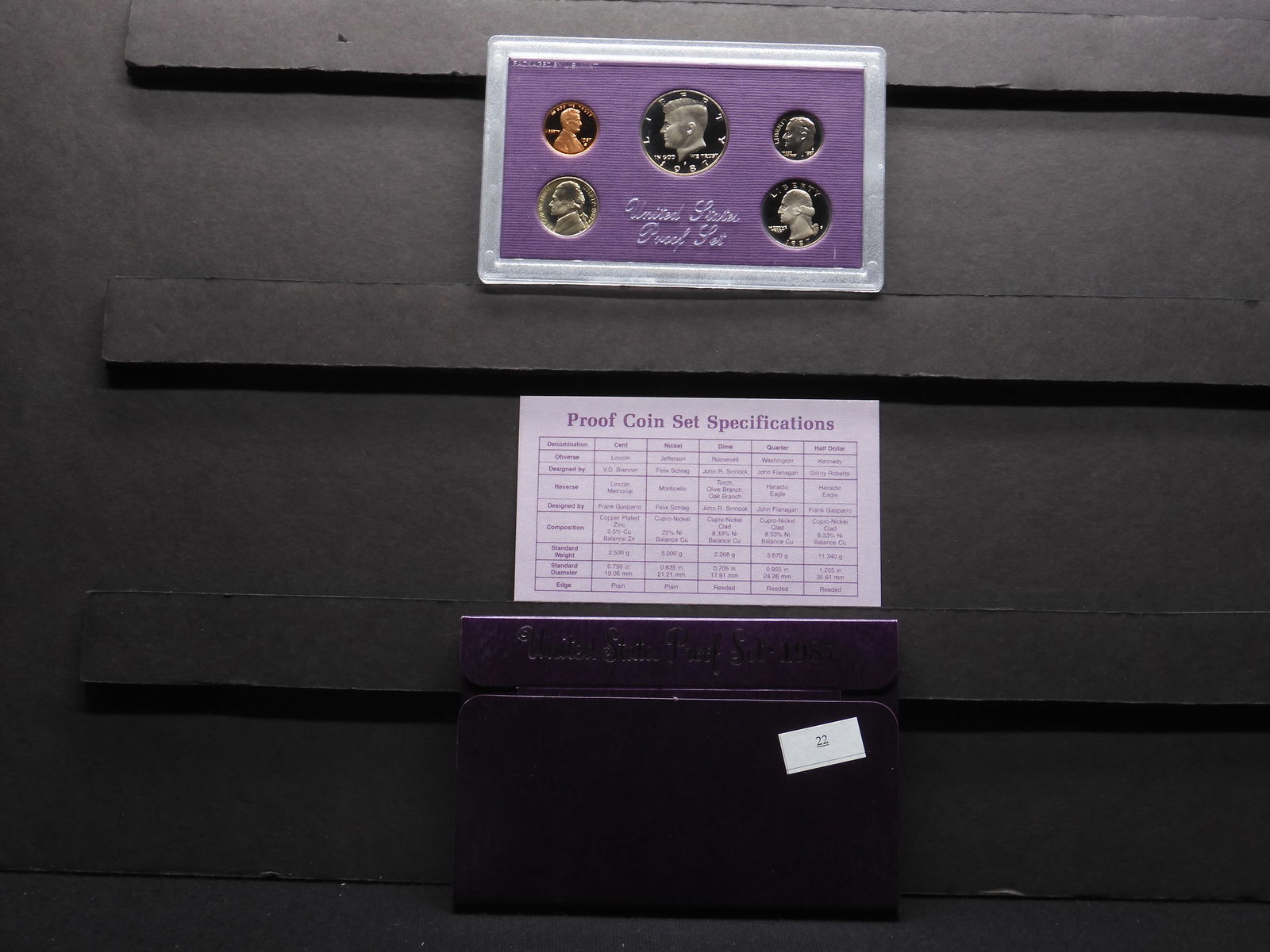 1987-S Proof Set OGP (1 of 4)