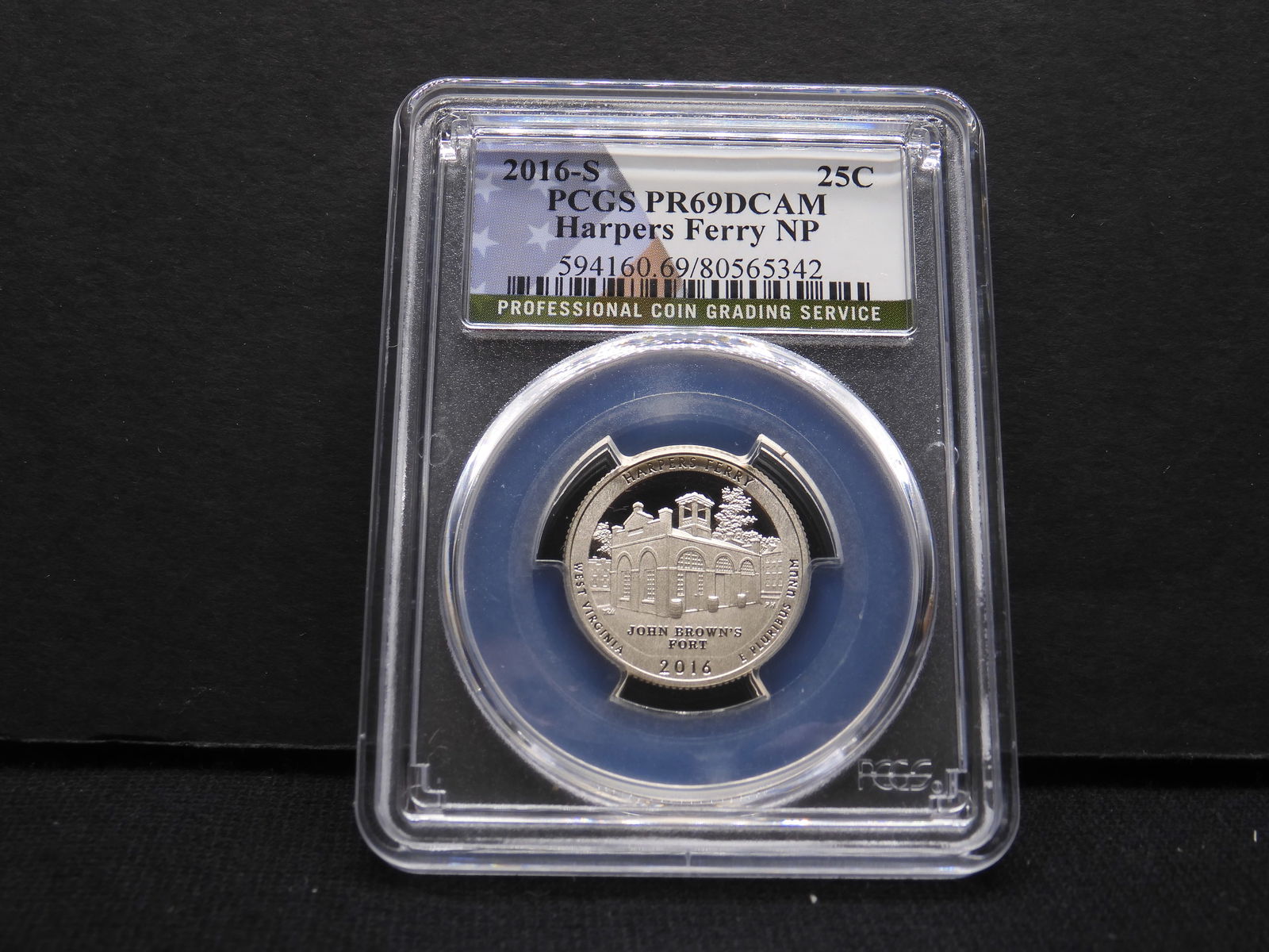 2016-S Harpers Ferry NP Quarter - PCGS PR69DCAM: 2016-S Harpers Ferry NP Quarter - PCGS PR69DCAM
