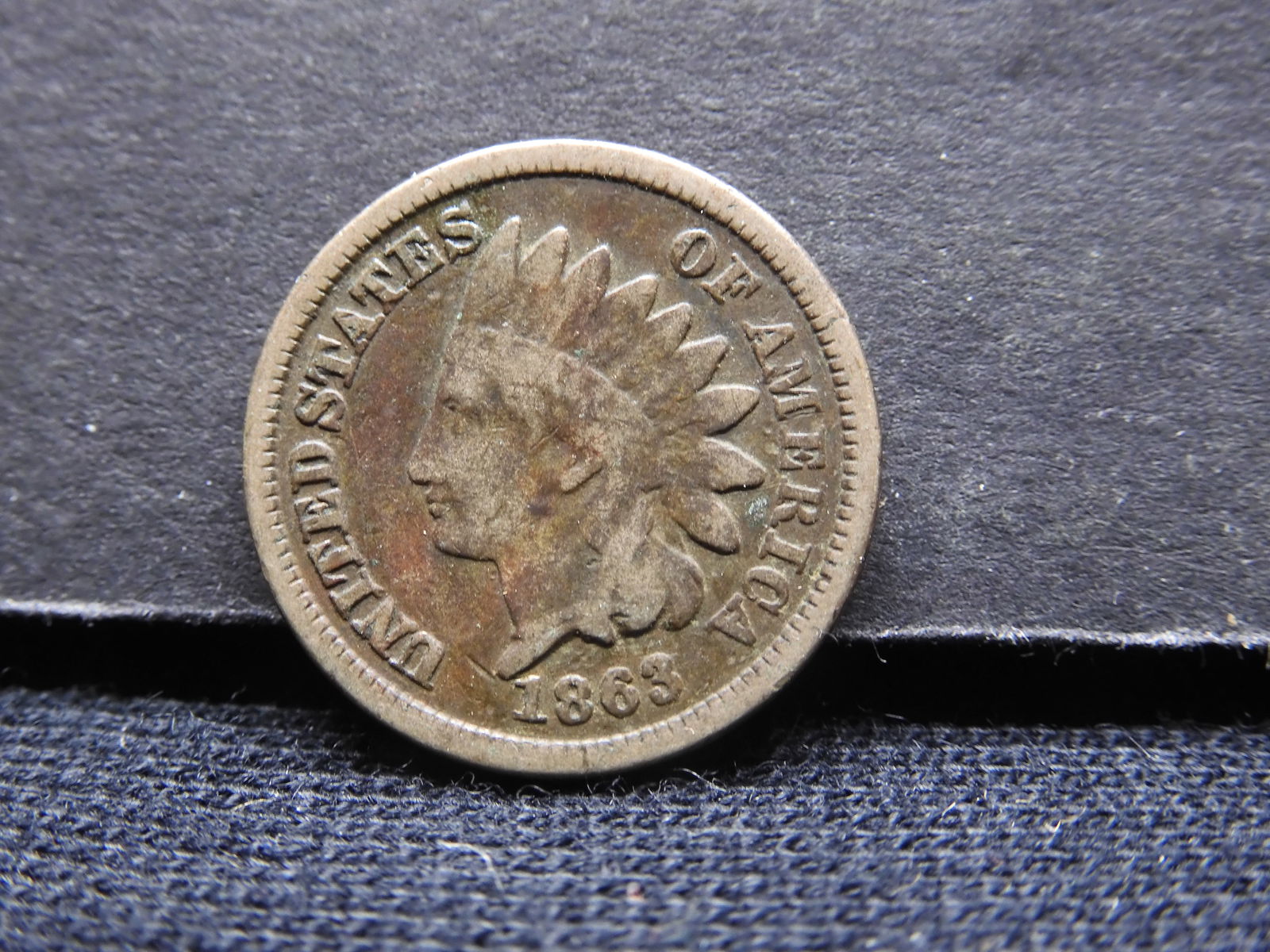 1863 Indian Head Cent - VG (1 of 2)