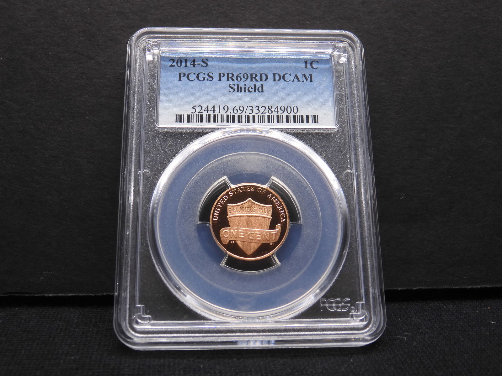 2014-S Lincoln Shield Cent - PCGS PR69RD DCAM (1 of 4)