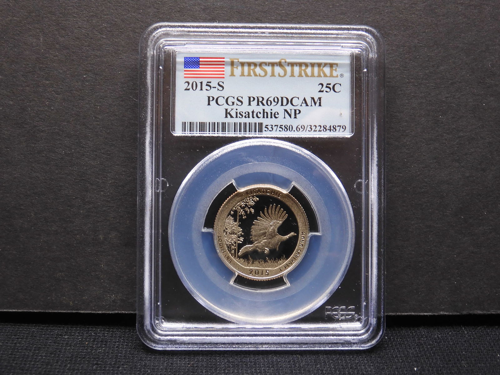 2015-S Kisatchie NP Quarter - PCGS PR69DCAM - First Strike (1 of 4)