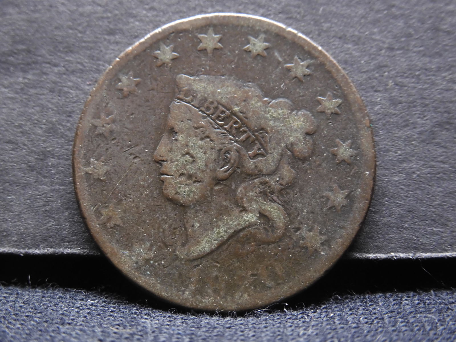 1820 Coronet Head Large Cent (1 of 2)