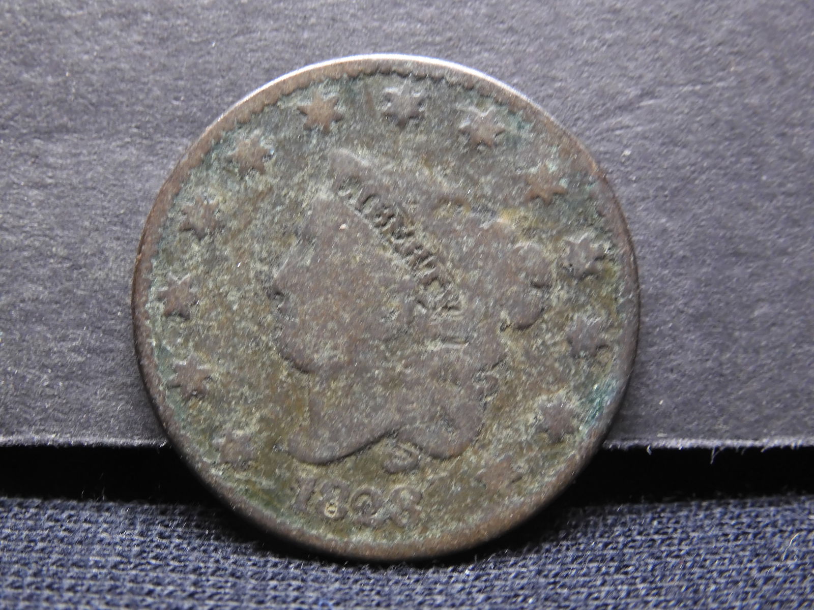 1828 LD Coronet Head Large Cent (1 of 2)