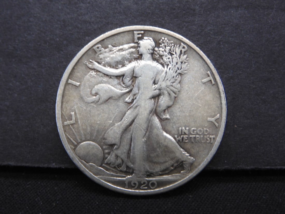 1920-P Walking Liberty Half Dollar: 1920-P Walking Liberty Half Dollar