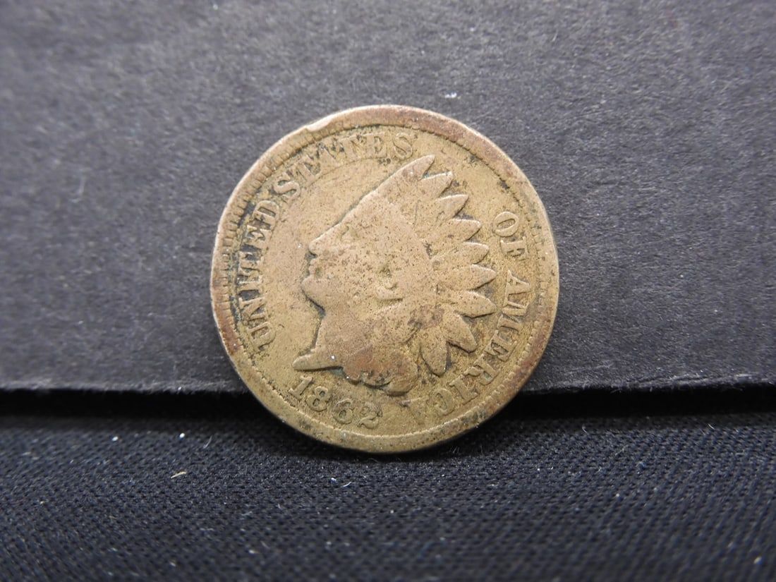 1862, 2nd Year of the Civil War, Indian Head penny, 162 Years Old! (1 of 2)