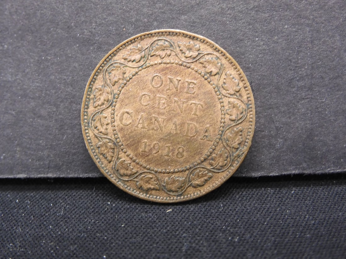 1918 XF, Nice Details, Canada Large Cent, 106 Years Old! (1 of 2)