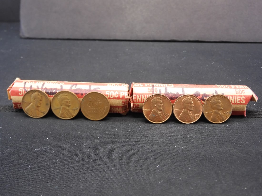 2 Rolls of Assorted Lincoln Wheat Cents (1 of 3)
