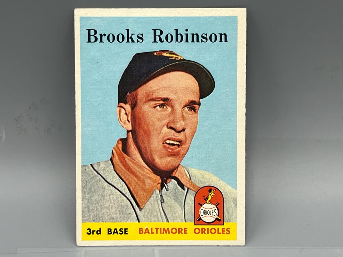 1958 Topps Brooks Robinson #307 - 2nd Year Card (1 of 2)